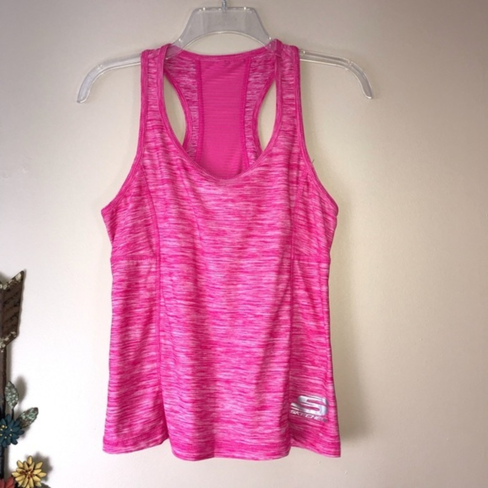 Skechers Sport Racerback Workout Tank Sz S EUC